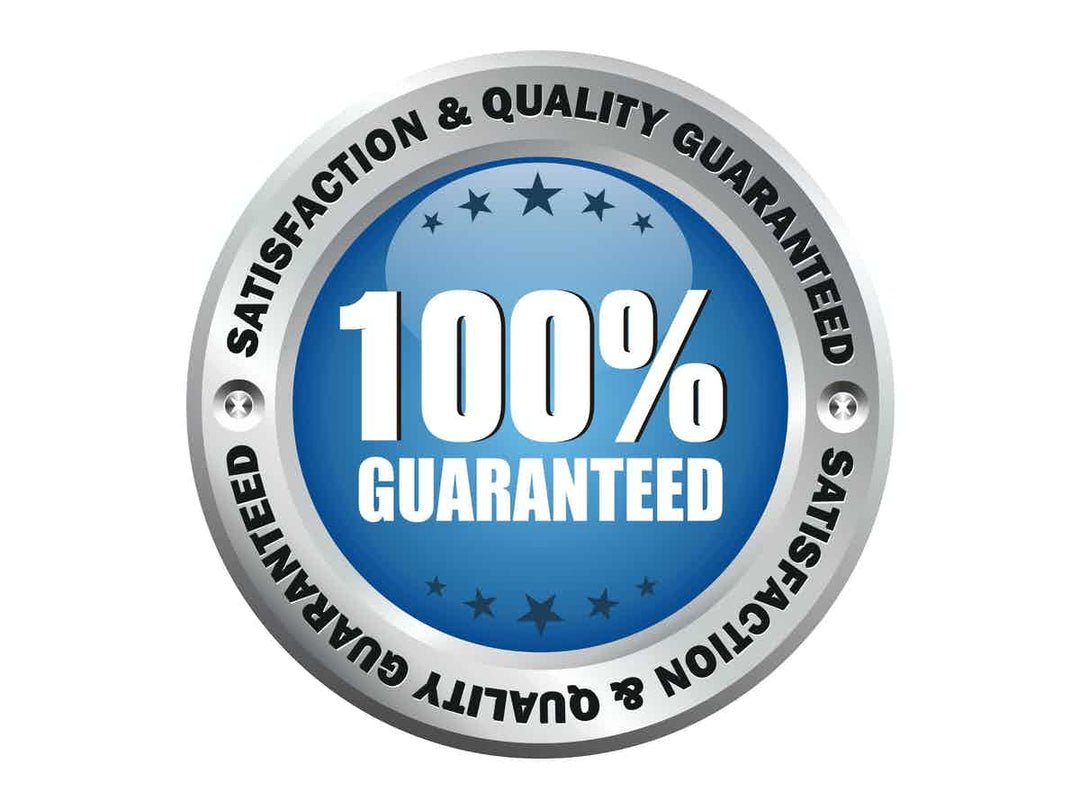 100% guarantee logo